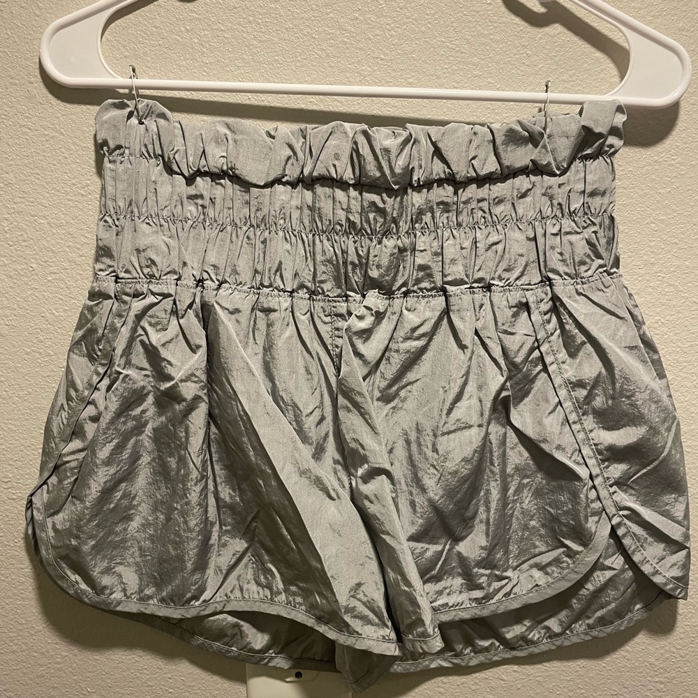FP Movement by Free People High Waist Gray Shorts